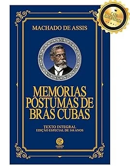 Livro Memórias Póstumas de Brás Cubas - Edição de Luxo Editora Gardier
